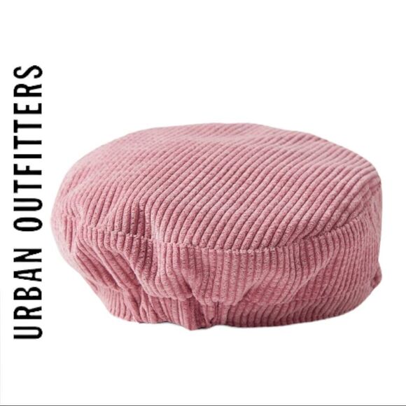 NEW Urban Outfitters UO Pink Corduroy Fisherman Cap Hat - Picture 3 of 3